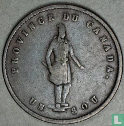 Canada (colonial) Half Penny Quebec Bank Token 1852 - Image 2