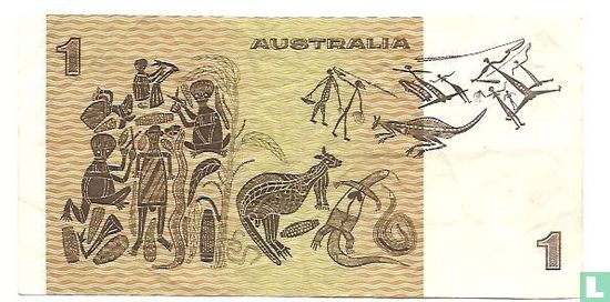 Australia 1 Dollar ND (1976) - Image 2