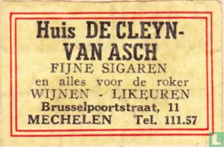 Huis De Cleyn-Van Asch