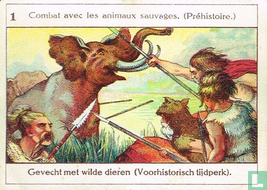 Gevecht met wilde dieren (Voorhistorisch tijdperk)
