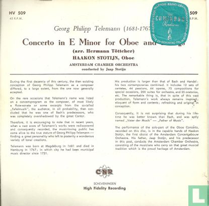 Concerto in E Minor For Oboe and Strings - Bild 2