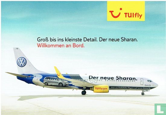 TUI-Fly - Boeing 737-800 (VW Sharan Werbung)