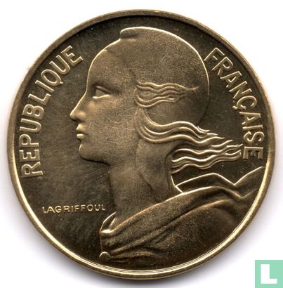 France 10 centimes 1974 - Image 2