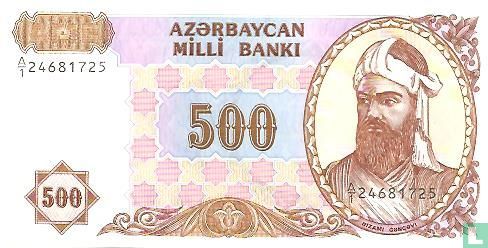 Azerbeidzjan 500 Manat - Afbeelding 1
