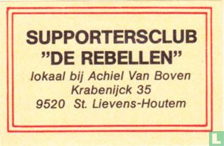 Supportersclub "De rebellen"