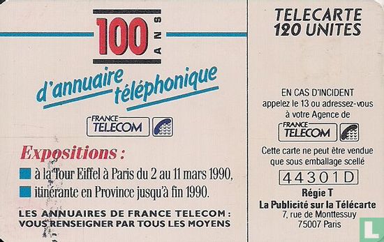 100 ans d'annuaire téléphonique  - Bild 2