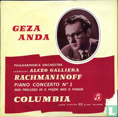 Geza Anda  /  Rachmaninoff - Afbeelding 1
