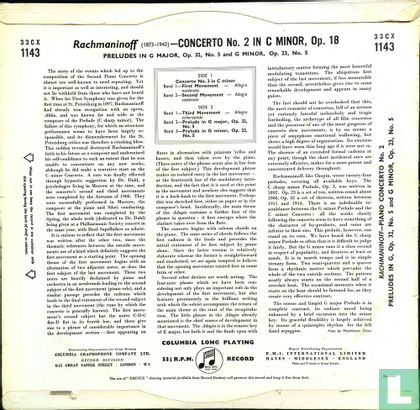 Geza Anda  /  Rachmaninoff - Afbeelding 2