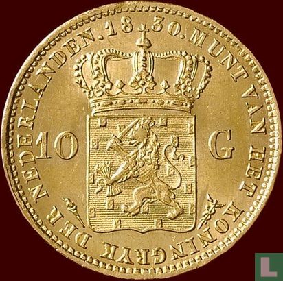 Nederland 10 gulden 1830 - Afbeelding 1