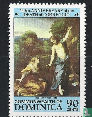 450th. Death anniversary Correggio