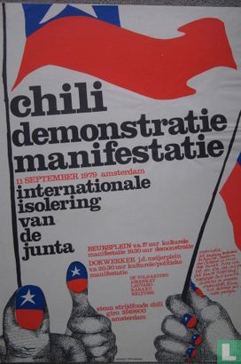 Chili demonstratie manifestatie