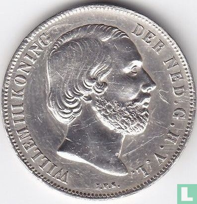 Niederlande 1 Gulden 1851 - Bild 2