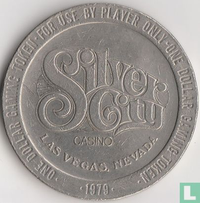 USA Las Vegas 1 dollar 1979 "Silver City Casino" - Afbeelding 1
