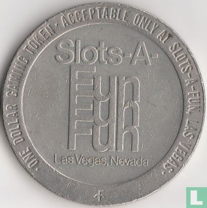 USA Las Vegas 1 dollar 1979 "Slots A-Fun Casino" - Image 2