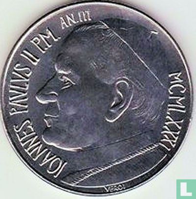 Vatican 100 lire 1981 - Image 1