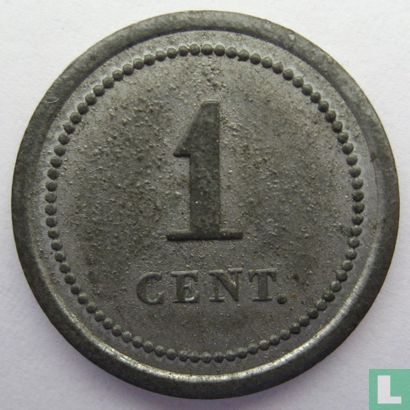 1 cent 1834 Woerden - Afbeelding 1