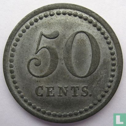 50 cent 1834 Strafgevangenis Woerden - Afbeelding 1