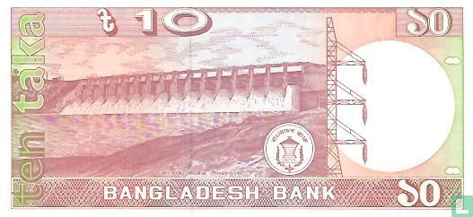 Bangladesh 10 Taka ND (1996) - Image 2