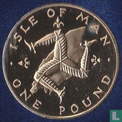 Man 1 pound 1978 (PROOF - virenium - BC) - Afbeelding 2