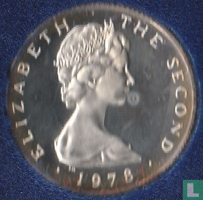 Isle of Man 1 pound 1978 (PROOF - silver - D) - Image 1