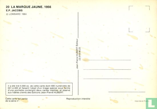 Carte Postale Lombard nr 20 - Afbeelding 2