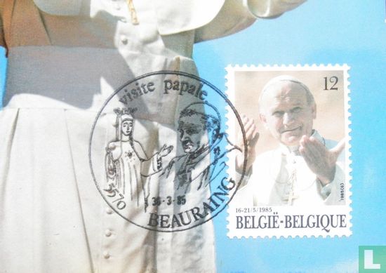 Bezoek Paus Johannes Paulus II  - Afbeelding 2