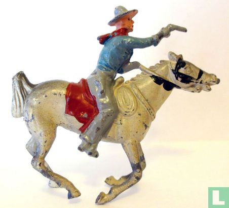 Cowboy te paard - Image 1