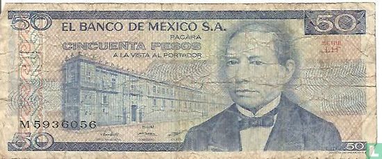 Mexique 50 pesos (3) 1981 - Image 1