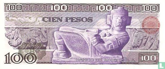 Mexico 100 Pesos 1974 - Afbeelding 2