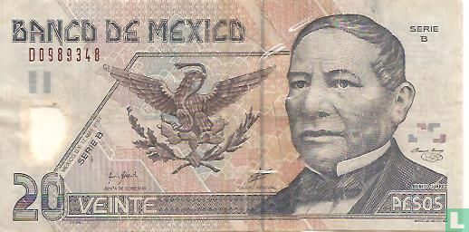 Mexico 20 Pesos 2001 - Image 1