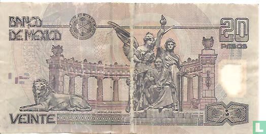 Mexico 20 Pesos 2001 - Image 2