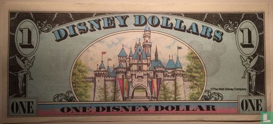 1 Disney Dollar 1990 - Afbeelding 2