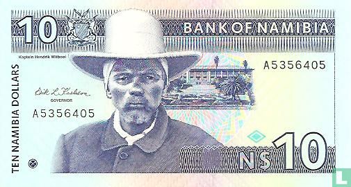 Namibie 10 Namibia Dollars ND (1993) - Image 1