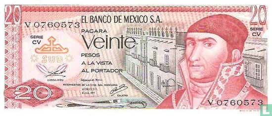 Mexiko 20 Pesos - Bild 1