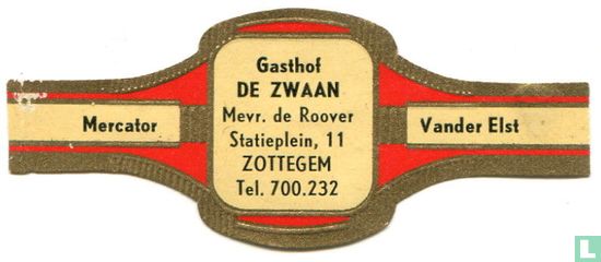 Gasthof De Zwaan Mevr. de Roover Statieplein, 11 Zottegem Tel. 700.232 - Mercator - Vander Elst - Bild 1