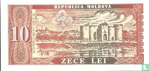 Moldova 10 Lei 1992 - Image 2