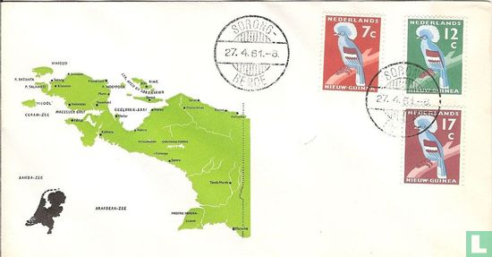 Sorong Remoe Landkaart 05-12 27-04-1961