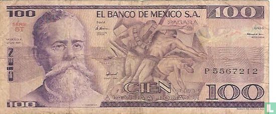 Mexiko 100 Peso 1981 - Bild 1