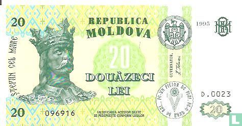 Moldova 20 Lei 1995 - Image 1