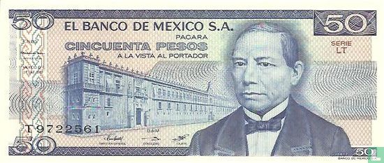 Mexique 50 pesos (5) 1981 - Image 1