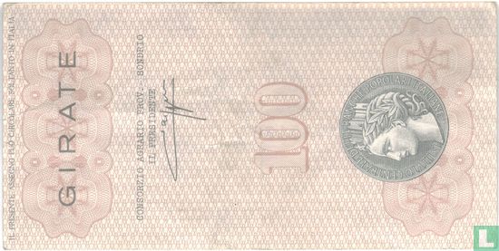 Sondrio 100 lires 1977 - Image 2