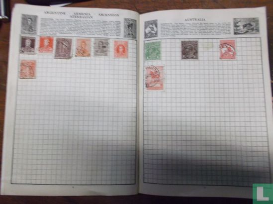 The wanderer album of postage stamps of the world - Afbeelding 3