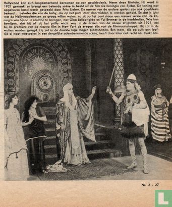 De koningin van Sheba 1921