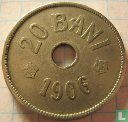 Roumanie 20 bani 1906 (J) - Image 1