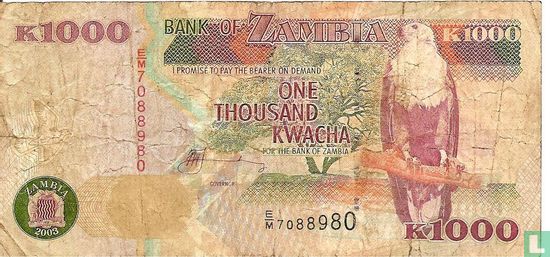 Zambia 1.000 Kwacha 2003 - Afbeelding 1