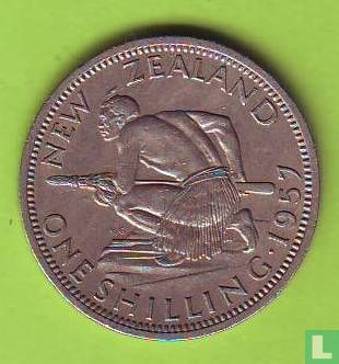 Nieuw-Zeeland 1 shilling 1957 - Afbeelding 1