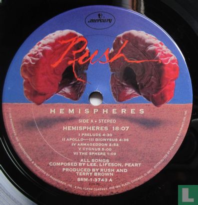 Hemispheres  - Afbeelding 3