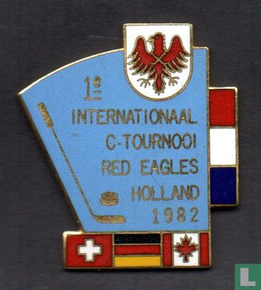 hockey sur glace Den Bosch : Red Eagles Int. C junior Tournement 1982 (1)