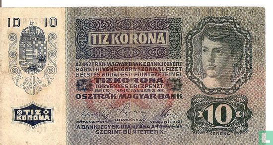 Austria 10 Kronen 1915 - Image 2
