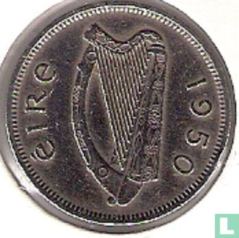 Ierland 6 pence 1950 - Afbeelding 1
